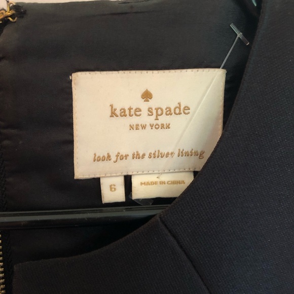 Kate Spade A-Line Flare Sleeveless Midi Cocktail Dress - Picture 4 of 5